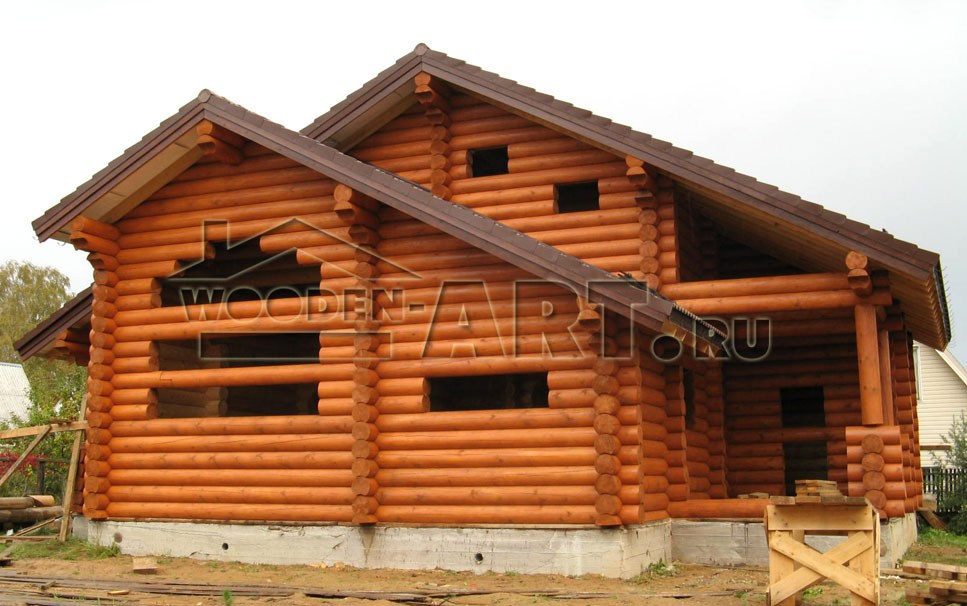 «Сурмеево» 197 кв. м. Проекты деревянных домов