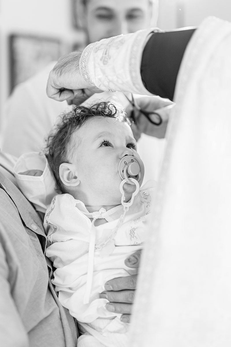 — Таинство Крещения (Чёрно-белый). Детский и семейный фотограф Домодедово