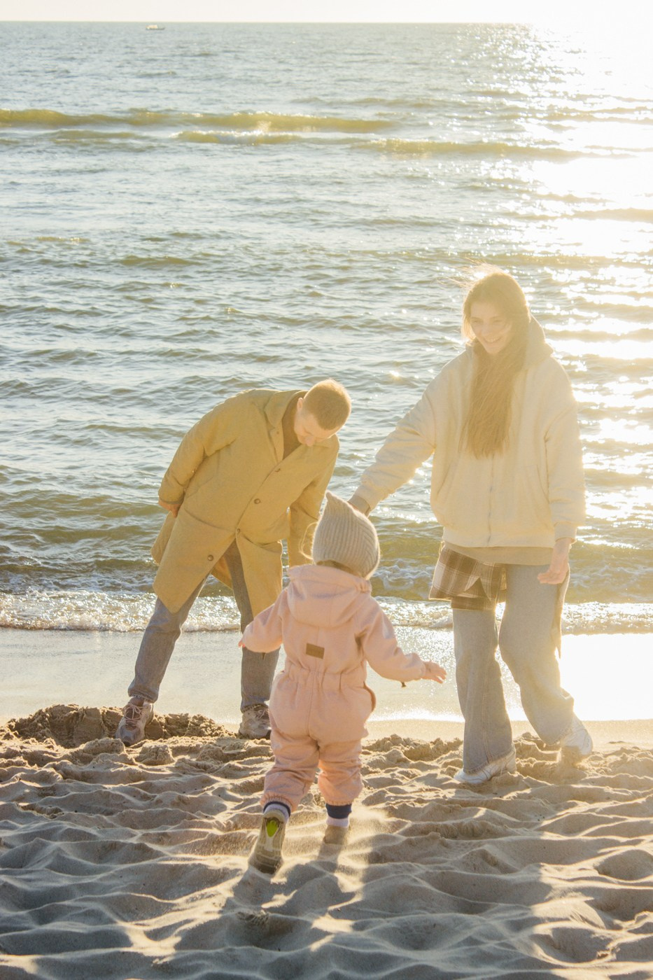 Ксения, Антон и доча Полина. Фотограф Москва