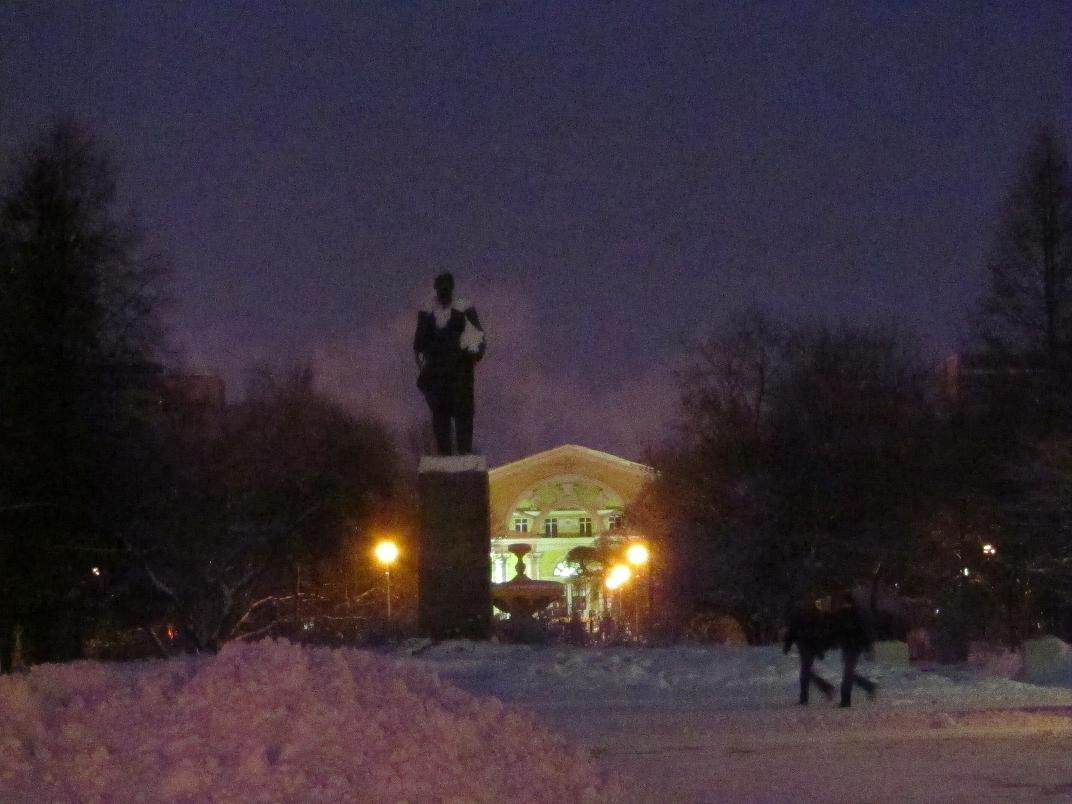 Ленин у Комсомольского парка