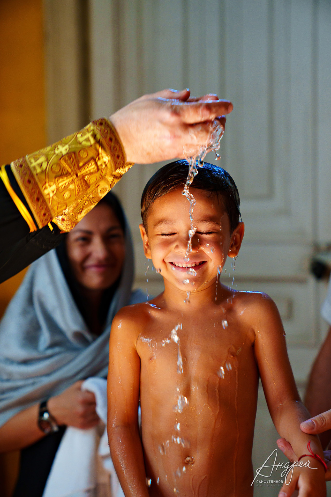 Крещение Степана. Свадебный и семейный фотограф в Ростове-на-Дону. Андрей Сайфутдинов