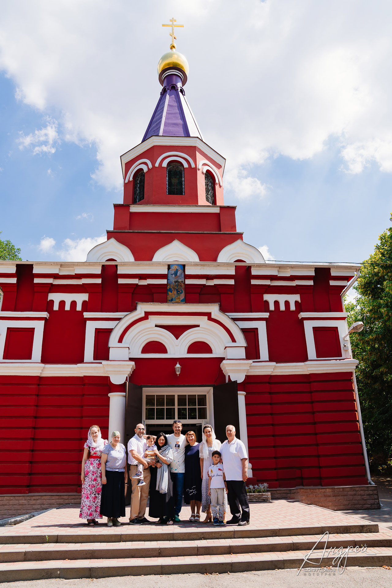 Крещение Степана. Свадебный и семейный фотограф в Ростове-на-Дону. Андрей Сайфутдинов