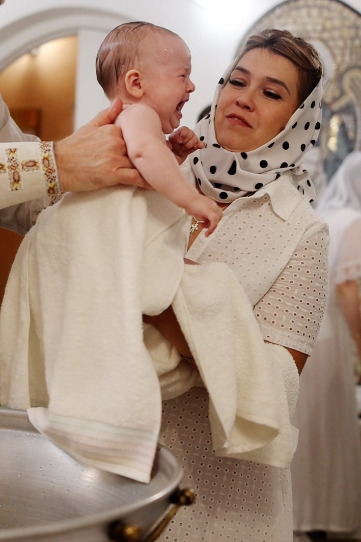 Таинство Крещения Елизаветы. Семейный фотограф и видеограф Попова Юлия