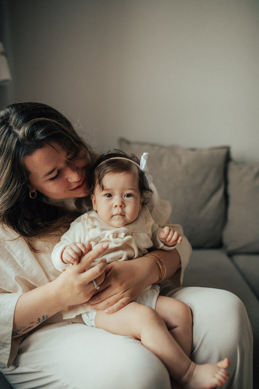 Саша, Катя, Мирослава и бабушка | дома