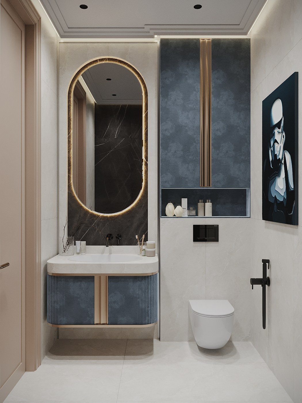 Сердце Столицы. Компактная квартира для сдачи в аренду. Дизайн интерьеров с Анастасией Рулевой