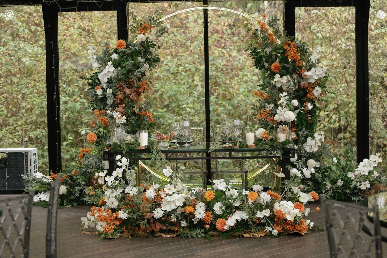 Осенний декор. Подрядчики и друзья сети свадебных площадок House for wedding