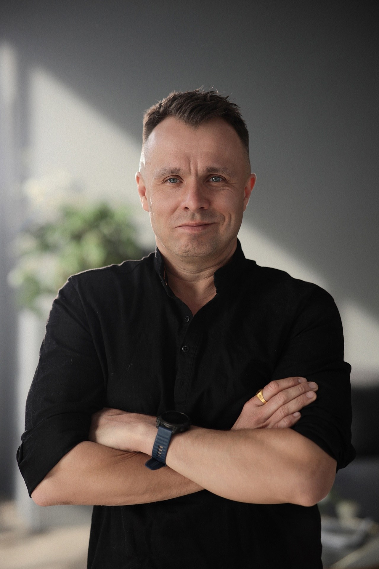 Мужской портрет. Фотограф Александр Калинин