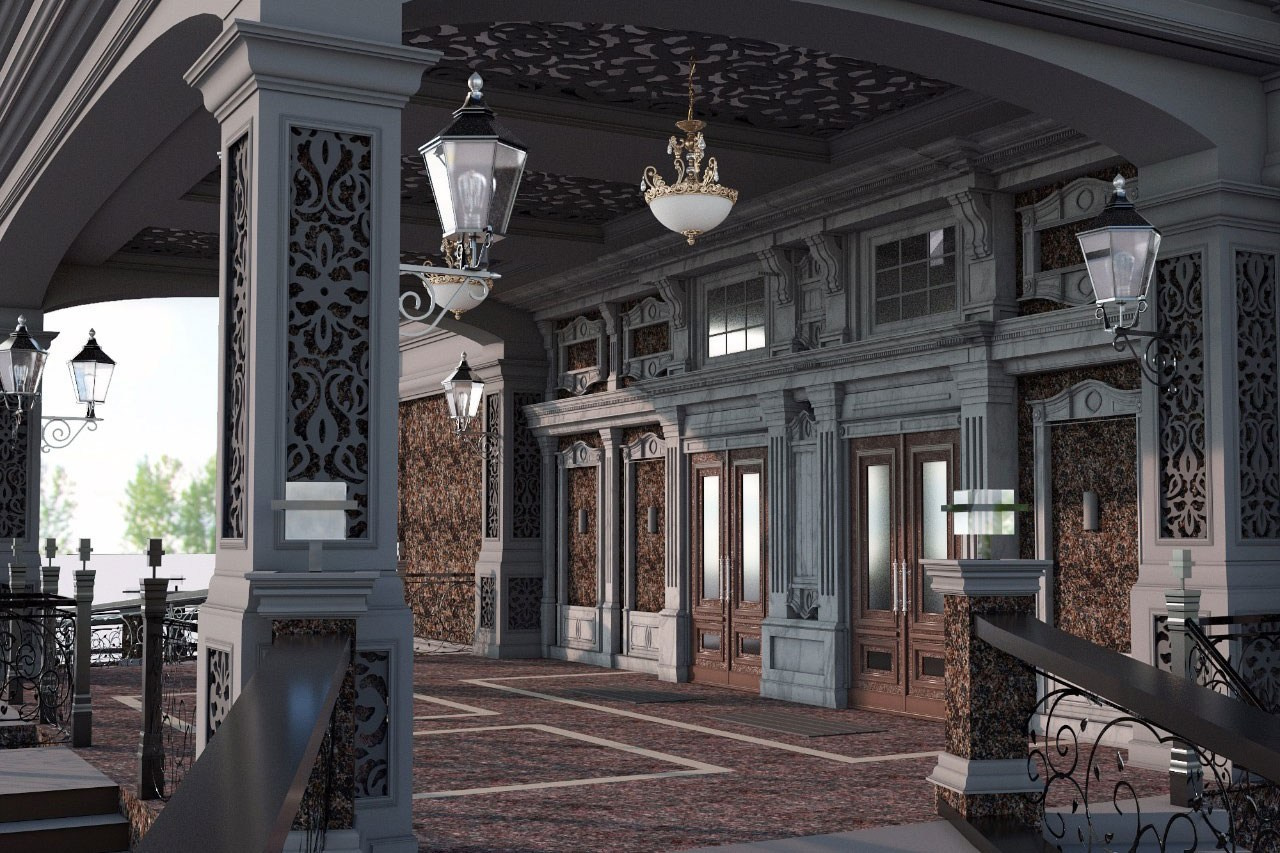 Проект отеля и гостиницы