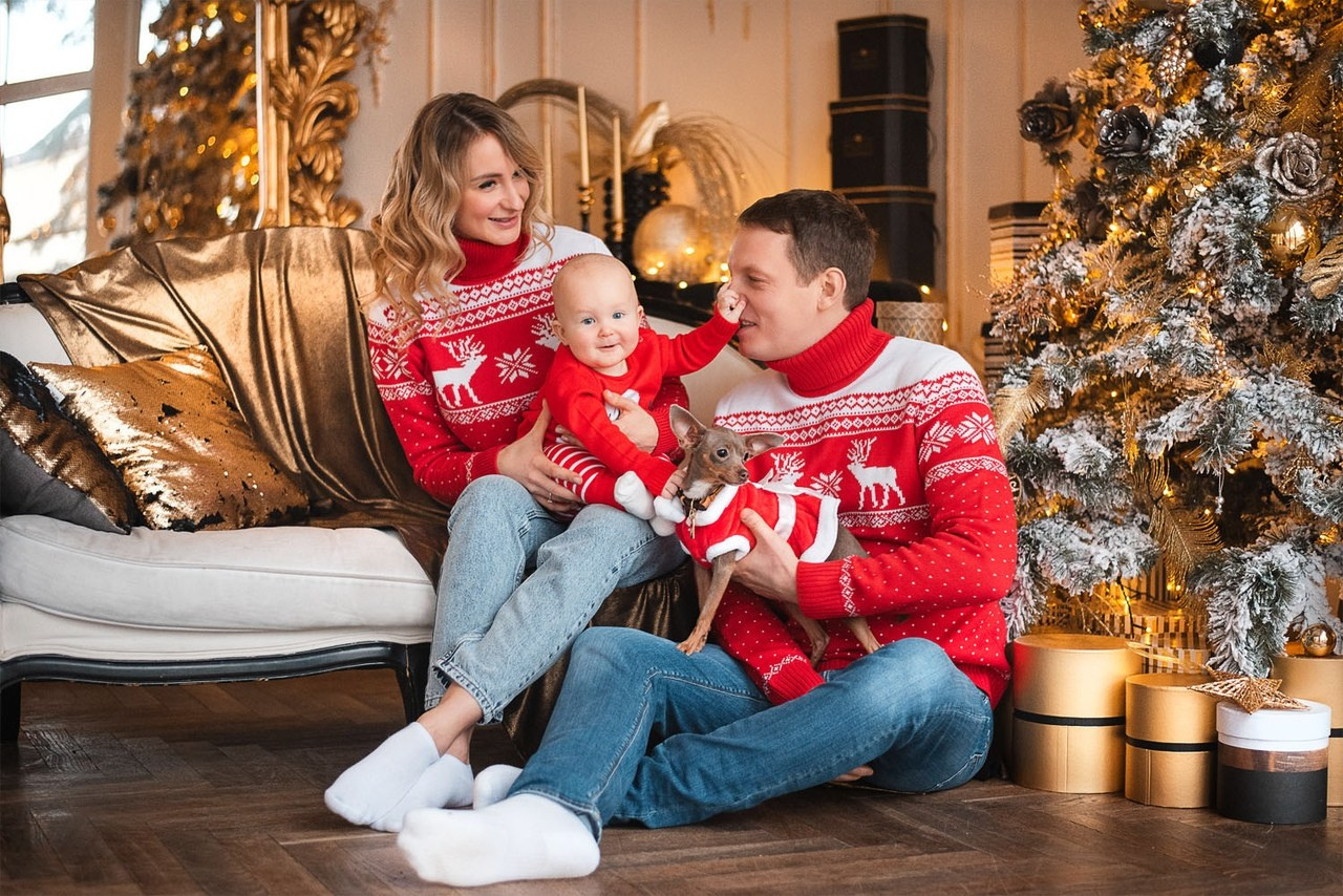 Новогодние образы для фотосессии в студии. Фотограф Свердловск