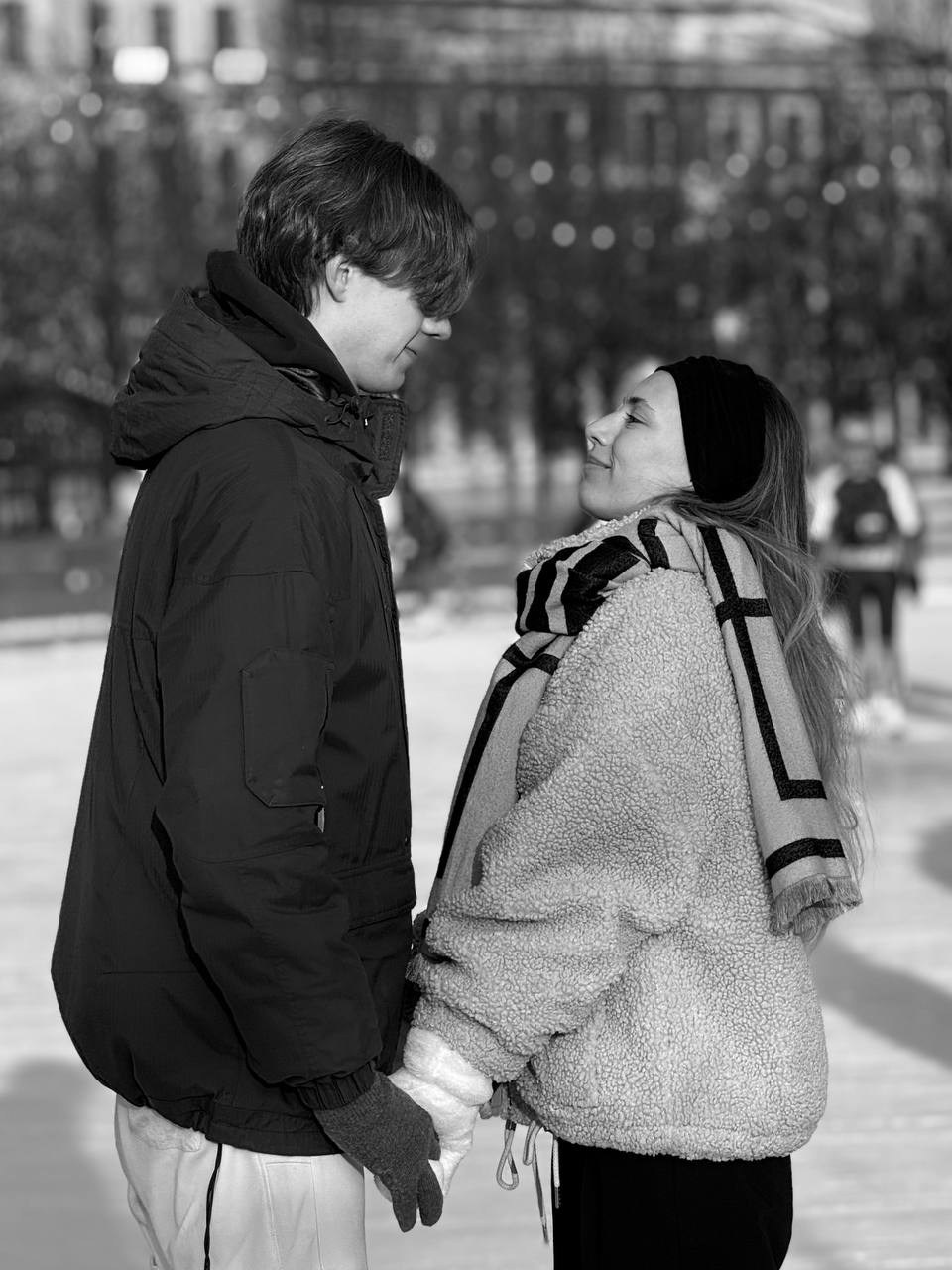 «Love Story на катке». Фотограф в Санкт-Петербурге — портретная и жанровая съёмка