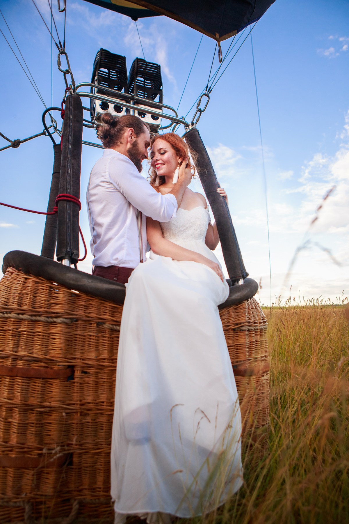 На большом воздушном шаре. Семейный и детский фотограф в Москве Мария Быкова