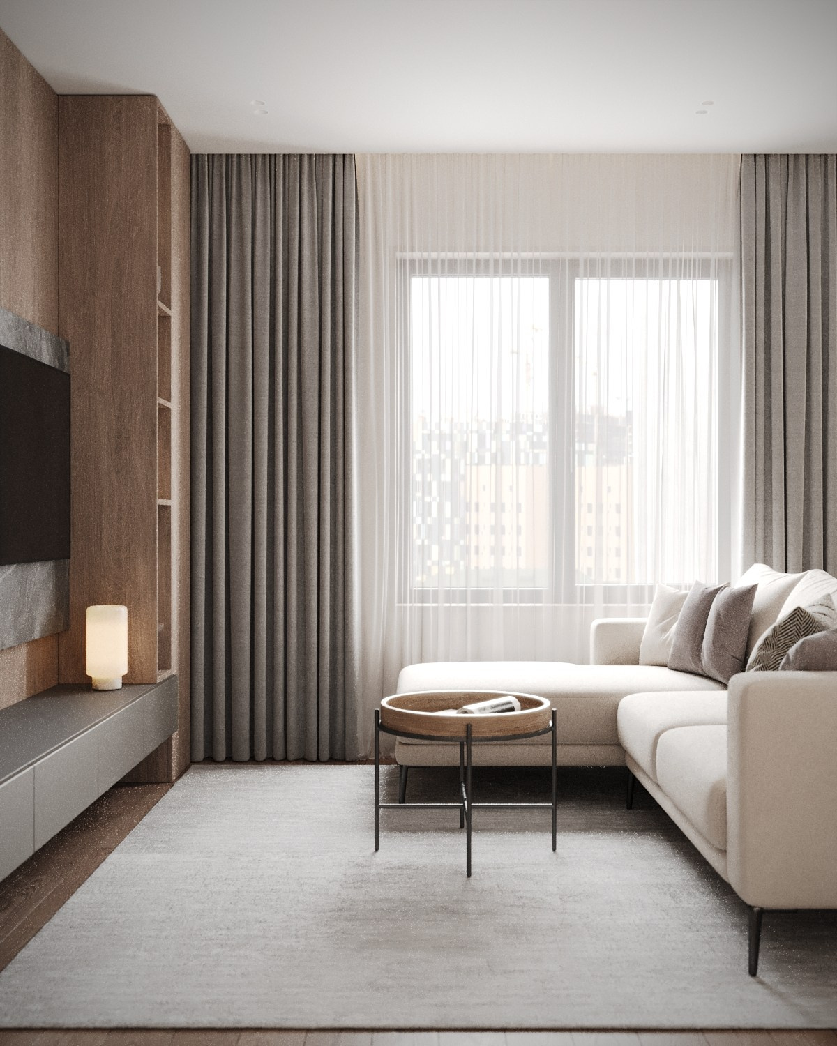 ЖК ЗилАрт 71, 62 кв.м. Kod Interiors | Дизайнер интерьеров Кораблина Кристина