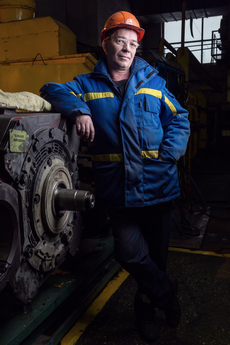 Ярославское локомотивное депо. Портретные фотографы в Москве — Анна и Алексей Бородины