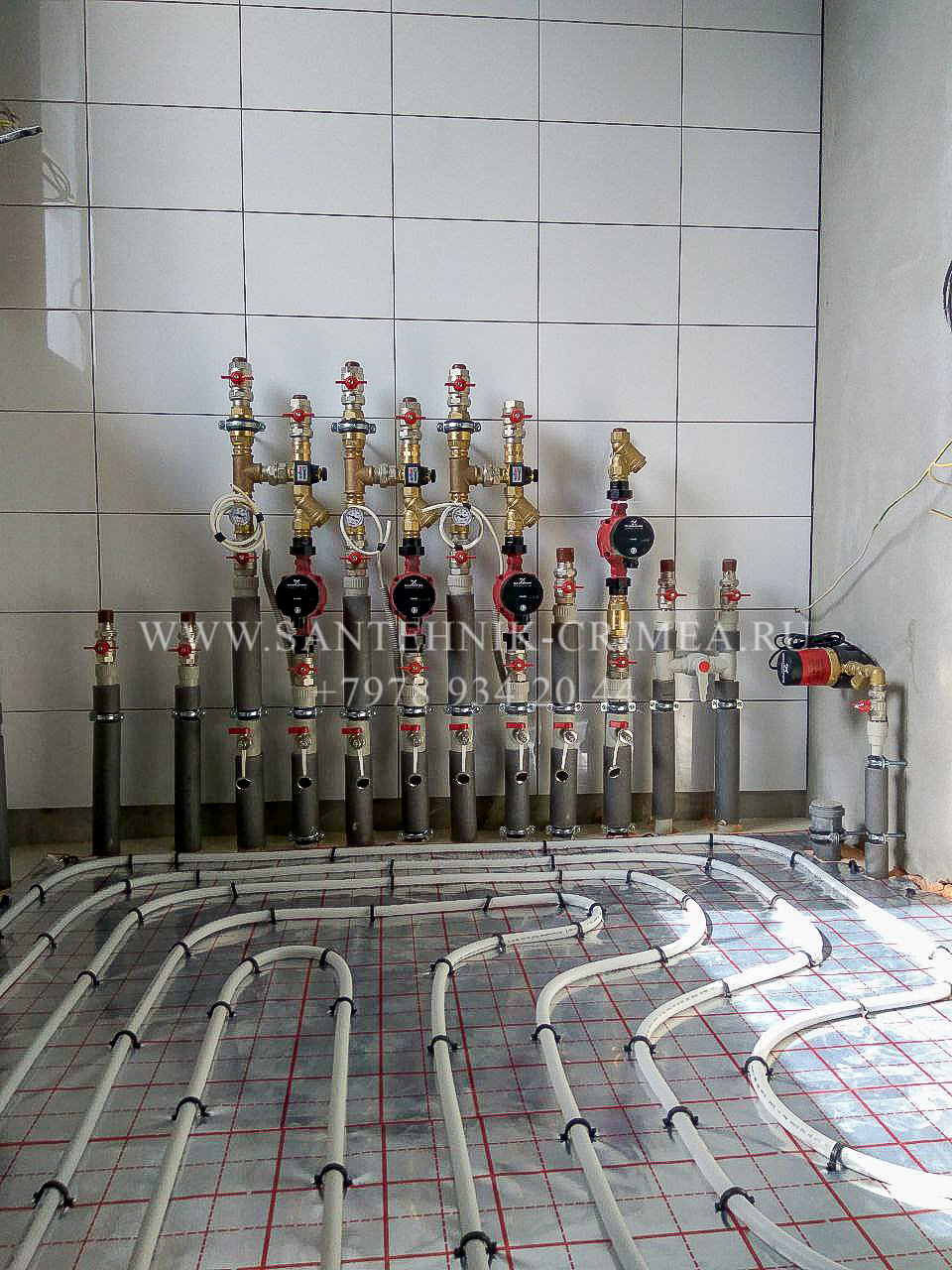 Монтаж магистралей отопления и водопровода. Сантехнические работы любой сложности. Симферополь. Крым