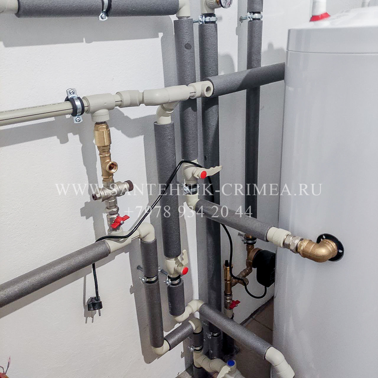 Монтаж магистралей отопления и водопровода. Сантехнические работы любой сложности. Симферополь. Крым