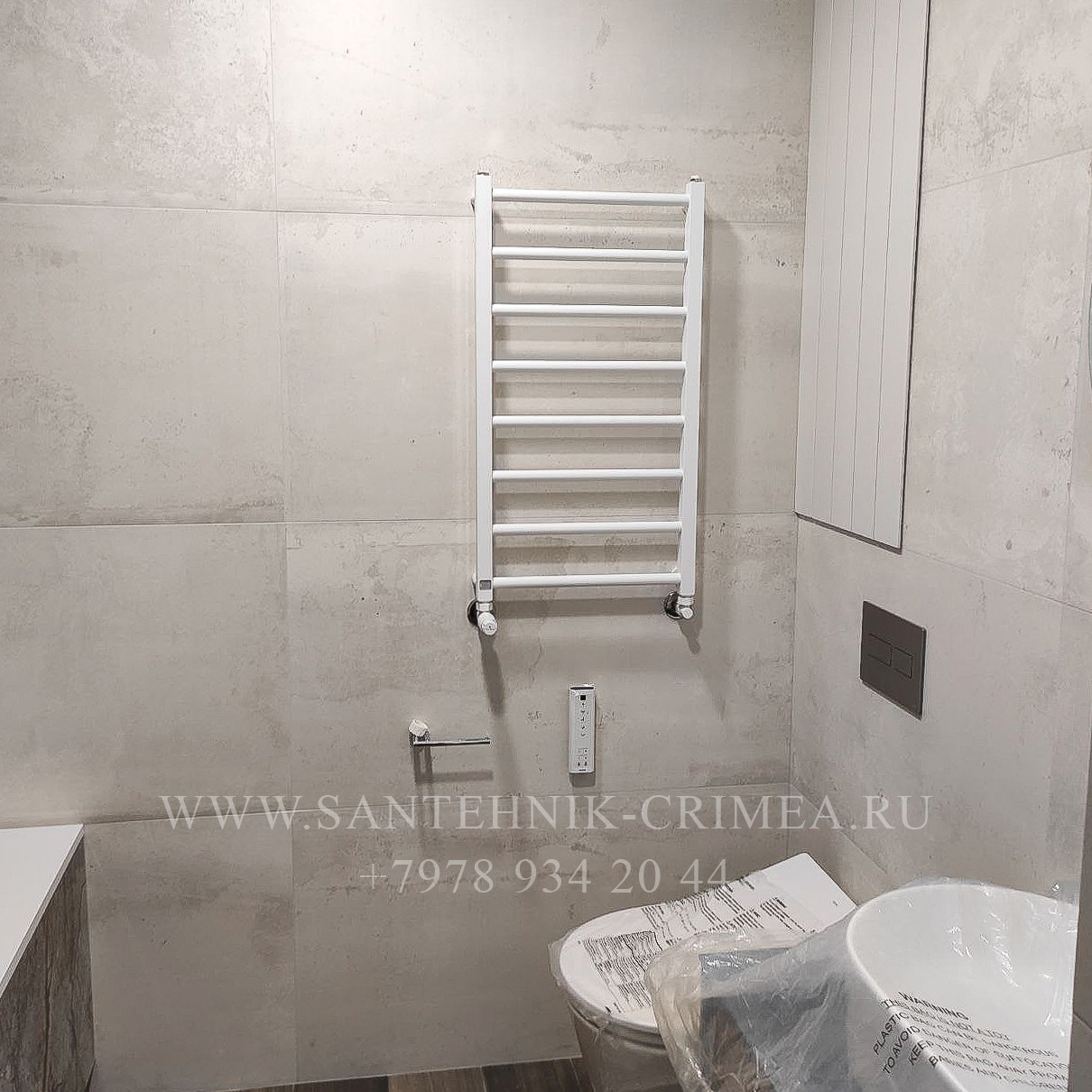 Установка чистового сантехнического фаянса. Сантехнические работы любой сложности. Симферополь. Крым