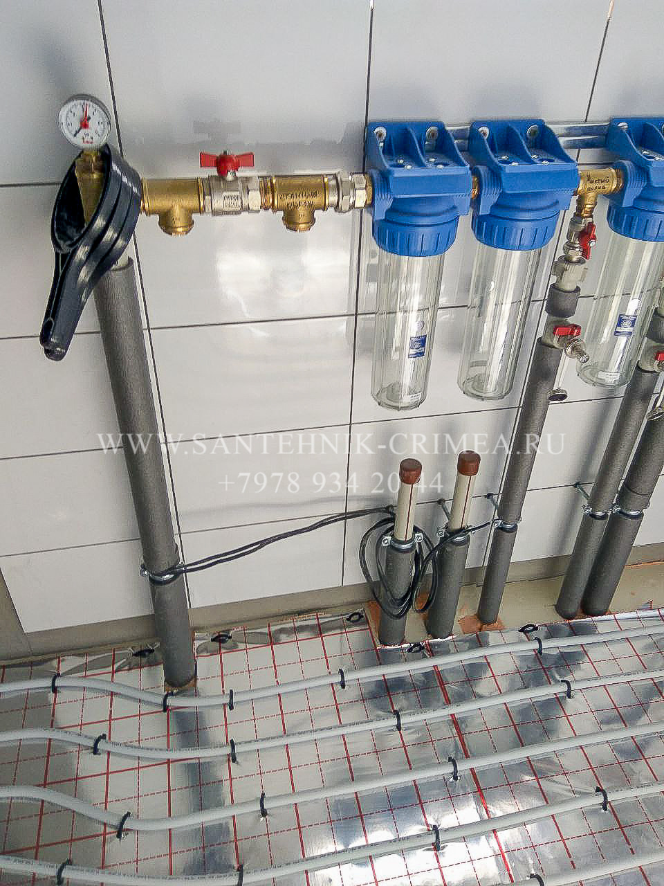 Монтаж магистралей отопления и водопровода. Сантехнические работы любой сложности. Симферополь. Крым