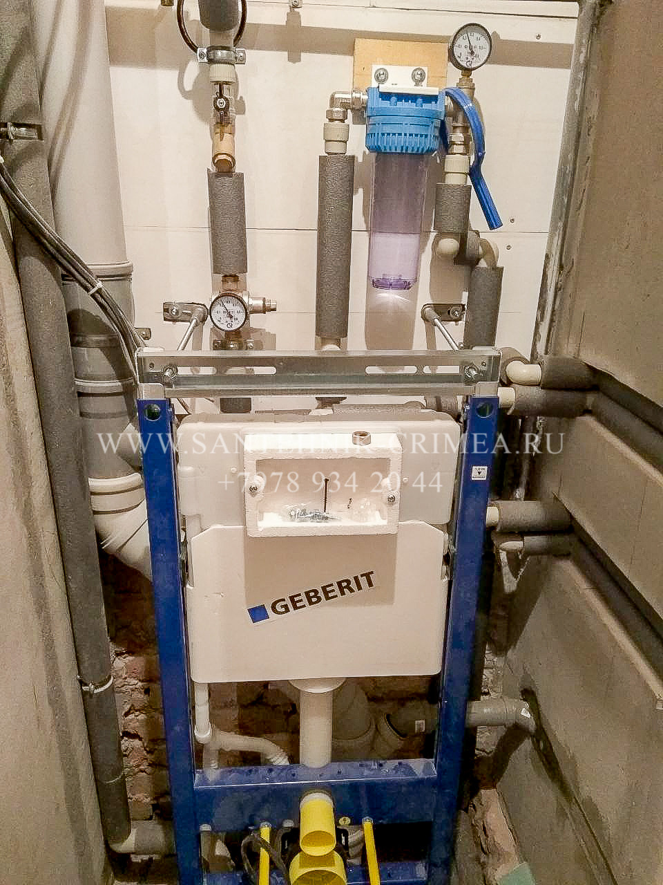 Монтаж магистралей отопления и водопровода. Сантехнические работы любой сложности. Симферополь. Крым