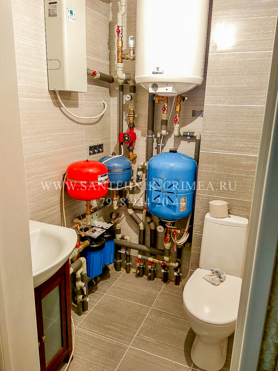 Монтаж магистралей отопления и водопровода. Сантехнические работы любой сложности. Симферополь. Крым