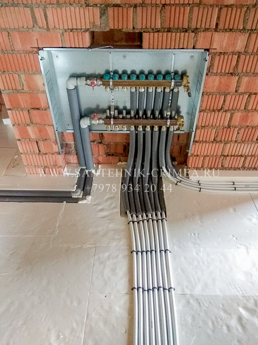 Монтаж магистралей отопления и водопровода. Сантехнические работы любой сложности. Симферополь. Крым