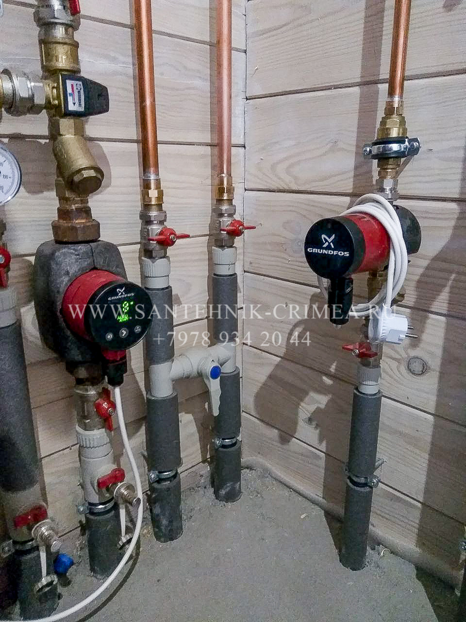 Монтаж магистралей отопления и водопровода. Сантехнические работы любой сложности. Симферополь. Крым