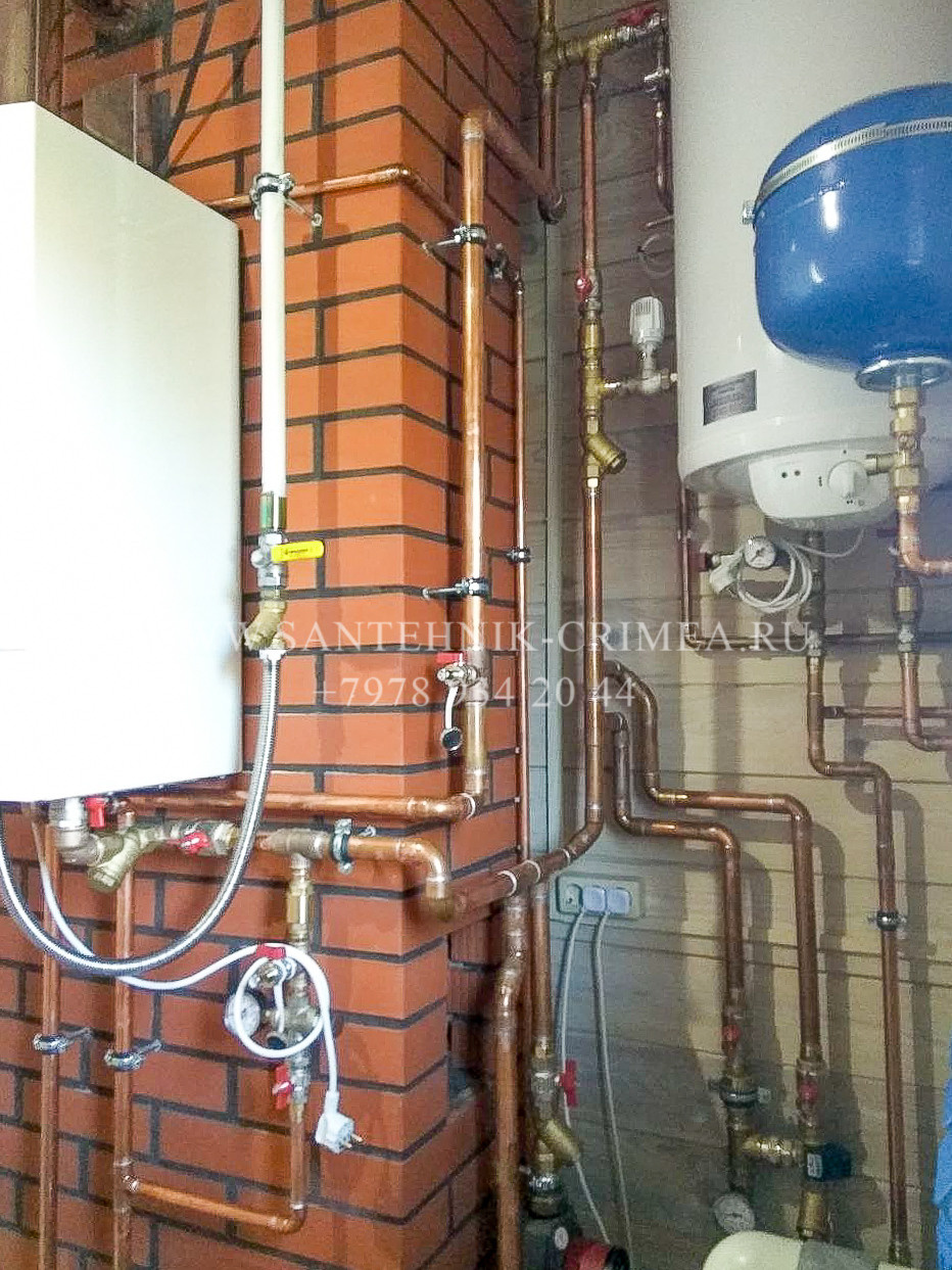 Монтаж магистралей отопления и водопровода. Сантехнические работы любой сложности. Симферополь. Крым
