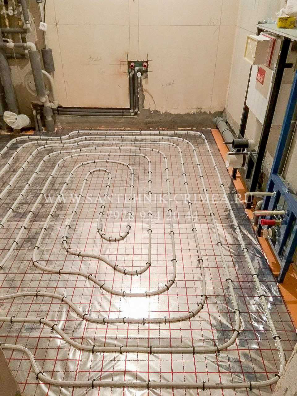 Монтаж магистралей отопления и водопровода. Сантехнические работы любой сложности. Симферополь. Крым