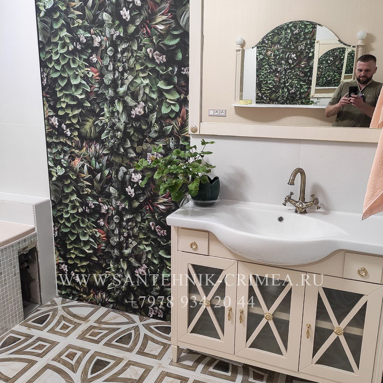 Установка чистового сантехнического фаянса. Сантехнические работы любой сложности. Симферополь. Крым