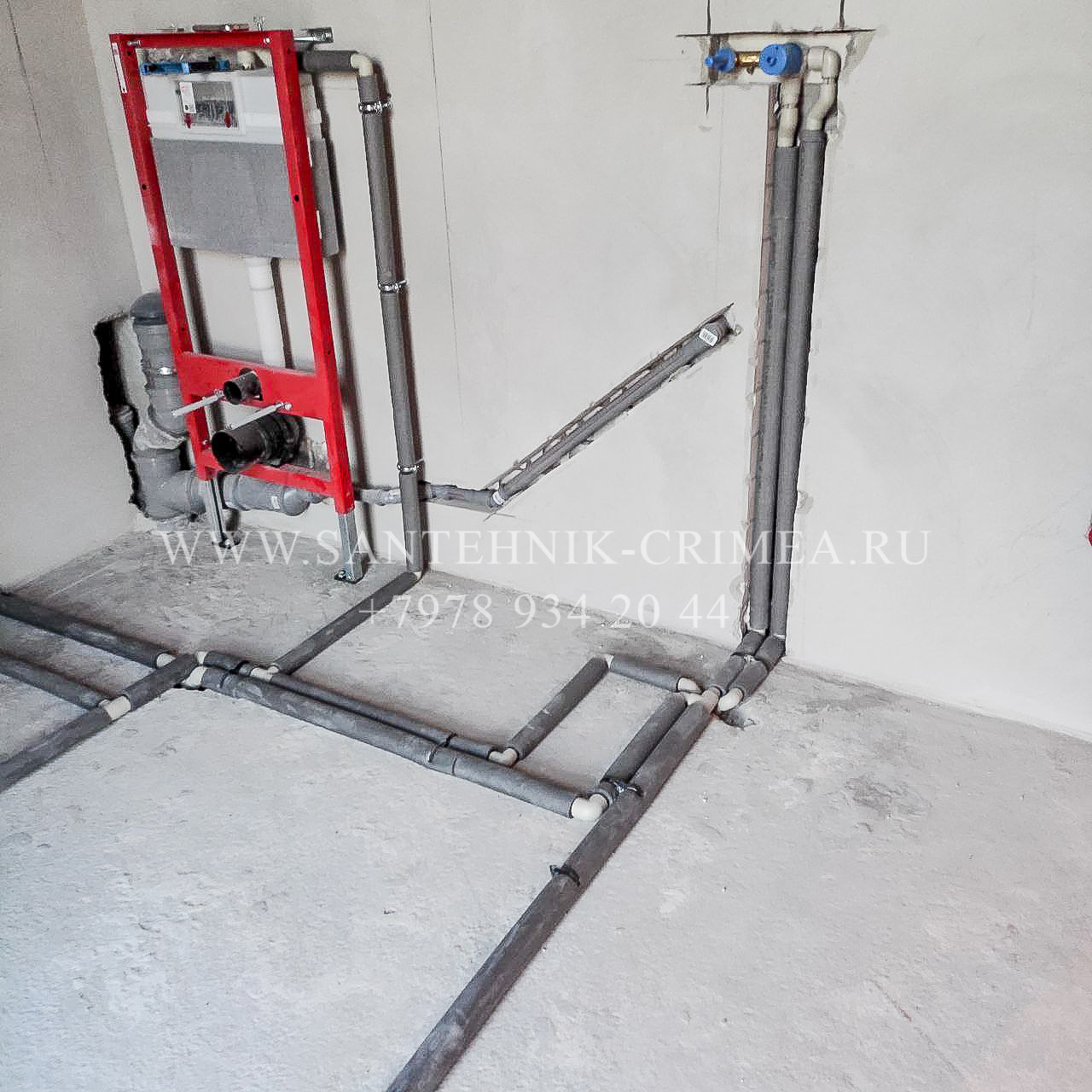 Монтаж магистралей отопления и водопровода. Сантехнические работы любой сложности. Симферополь. Крым