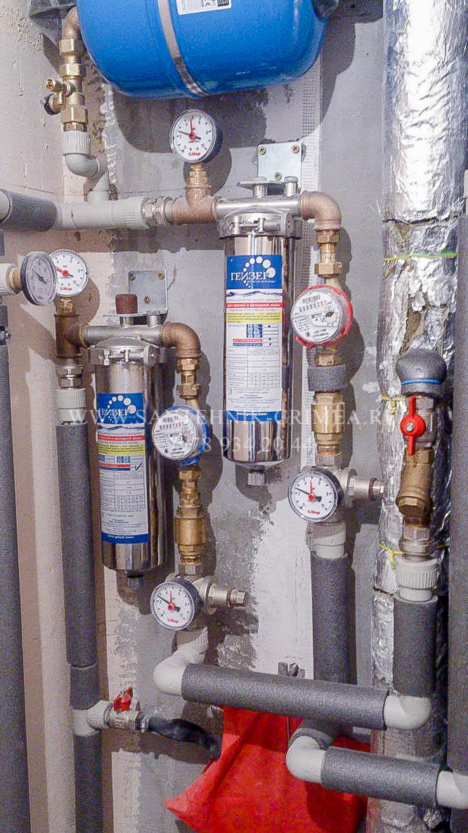 Монтаж магистралей отопления и водопровода. Сантехнические работы любой сложности. Симферополь. Крым