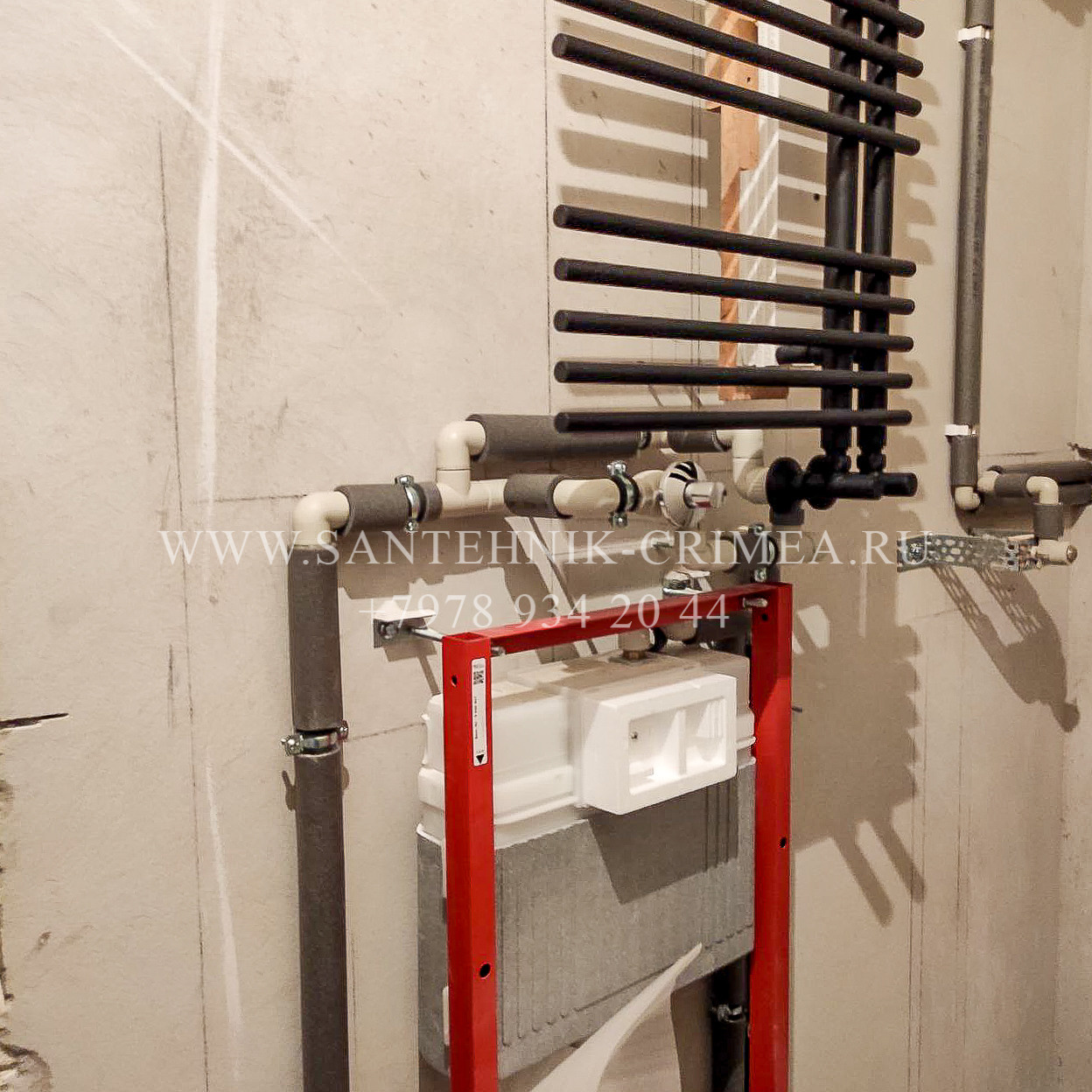 Монтаж магистралей отопления и водопровода. Сантехнические работы любой сложности. Симферополь. Крым