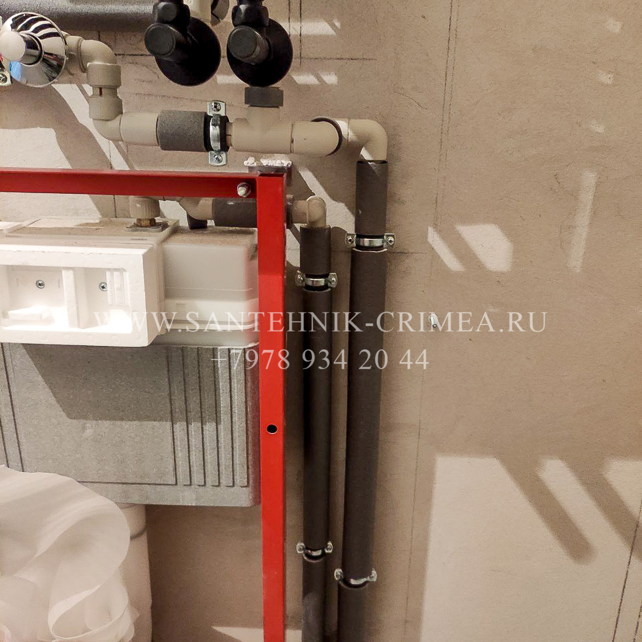 Монтаж магистралей отопления и водопровода. Сантехнические работы любой сложности. Симферополь. Крым