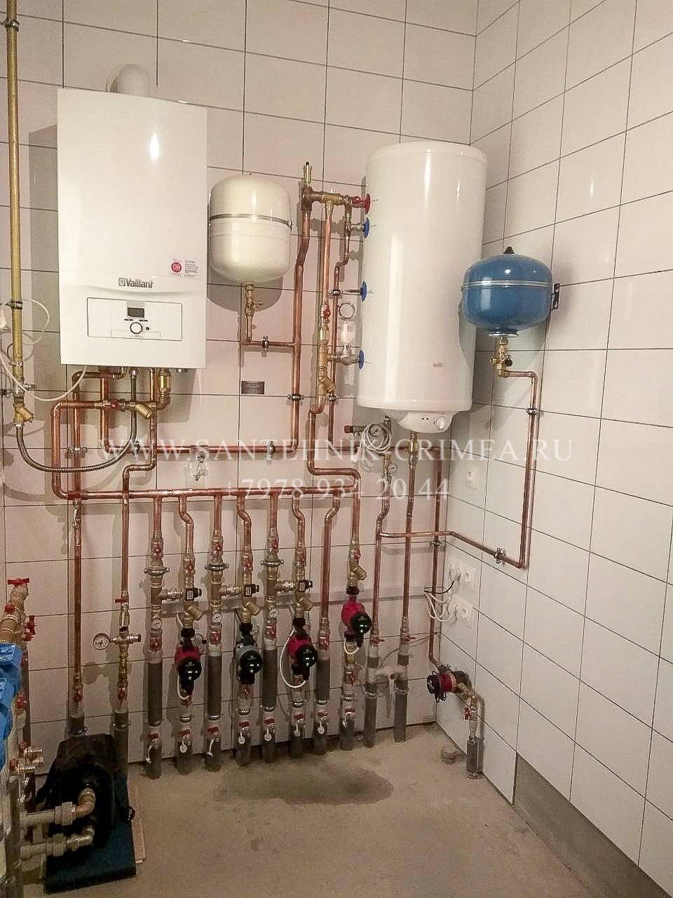 Монтаж магистралей отопления и водопровода. Сантехнические работы любой сложности. Симферополь. Крым