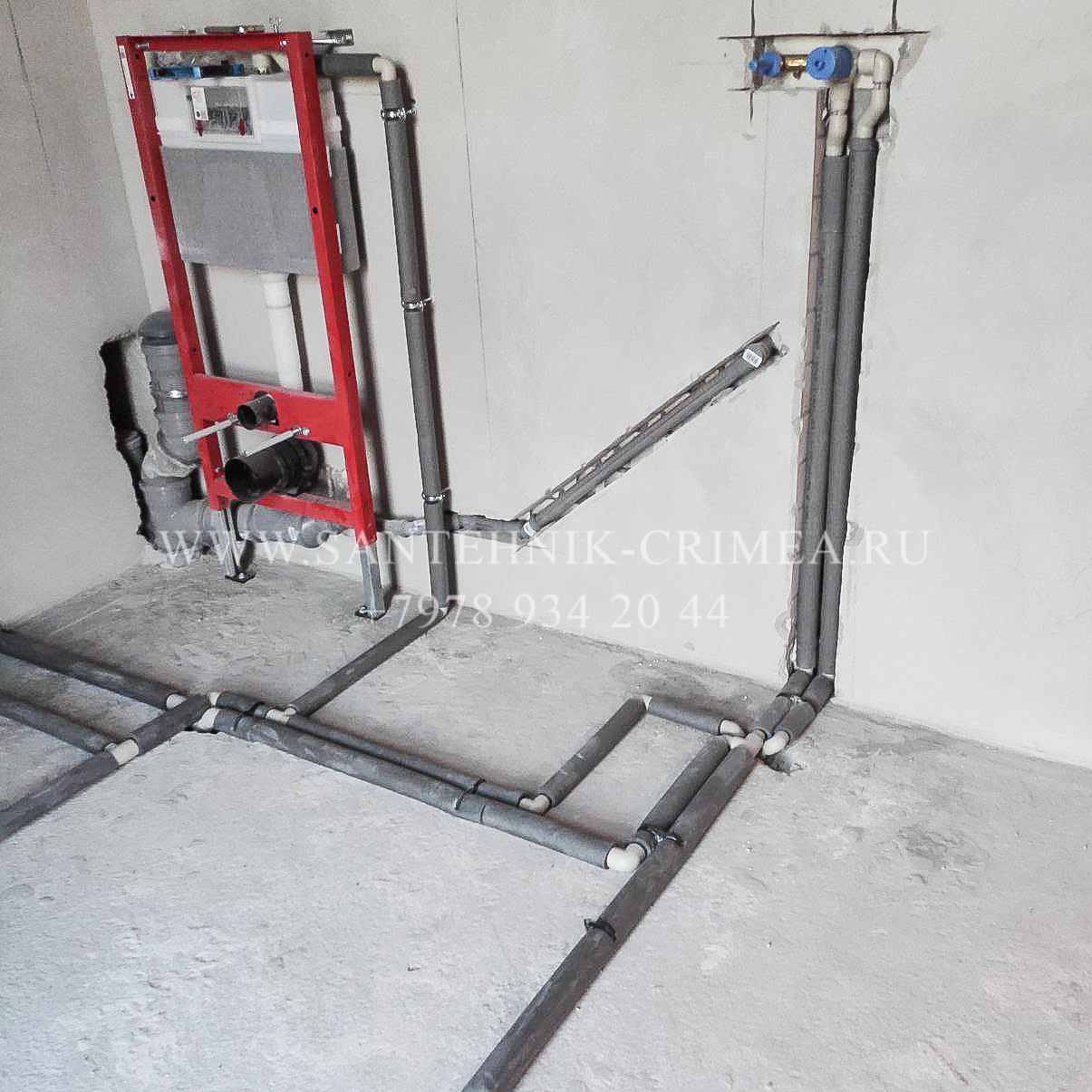 Монтаж магистралей отопления и водопровода. Сантехнические работы любой сложности. Симферополь. Крым