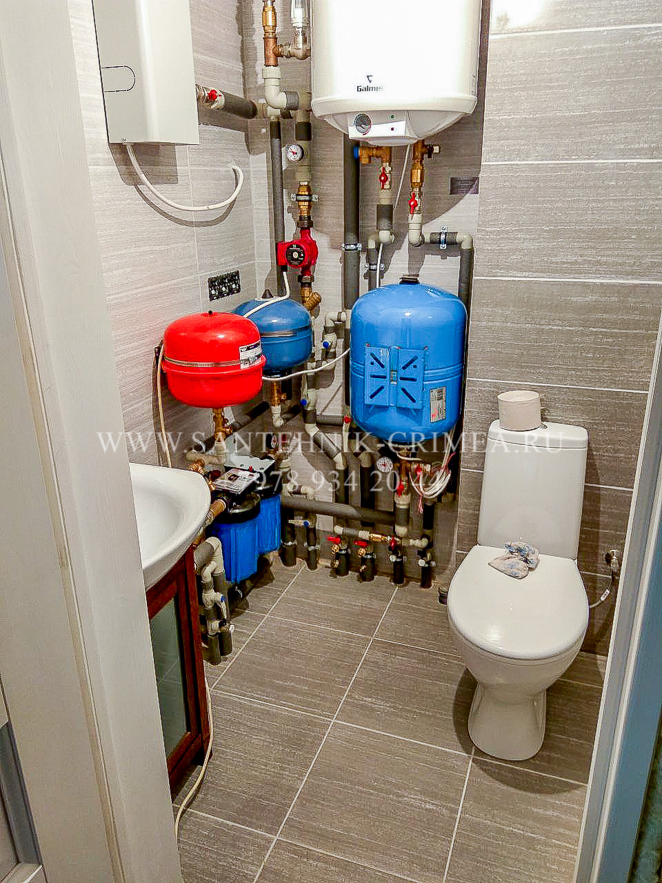 Монтаж магистралей отопления и водопровода. Сантехнические работы любой сложности. Симферополь. Крым