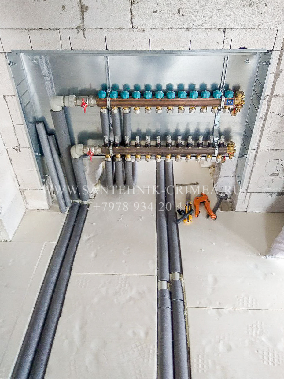 Монтаж магистралей отопления и водопровода. Сантехнические работы любой сложности. Симферополь. Крым