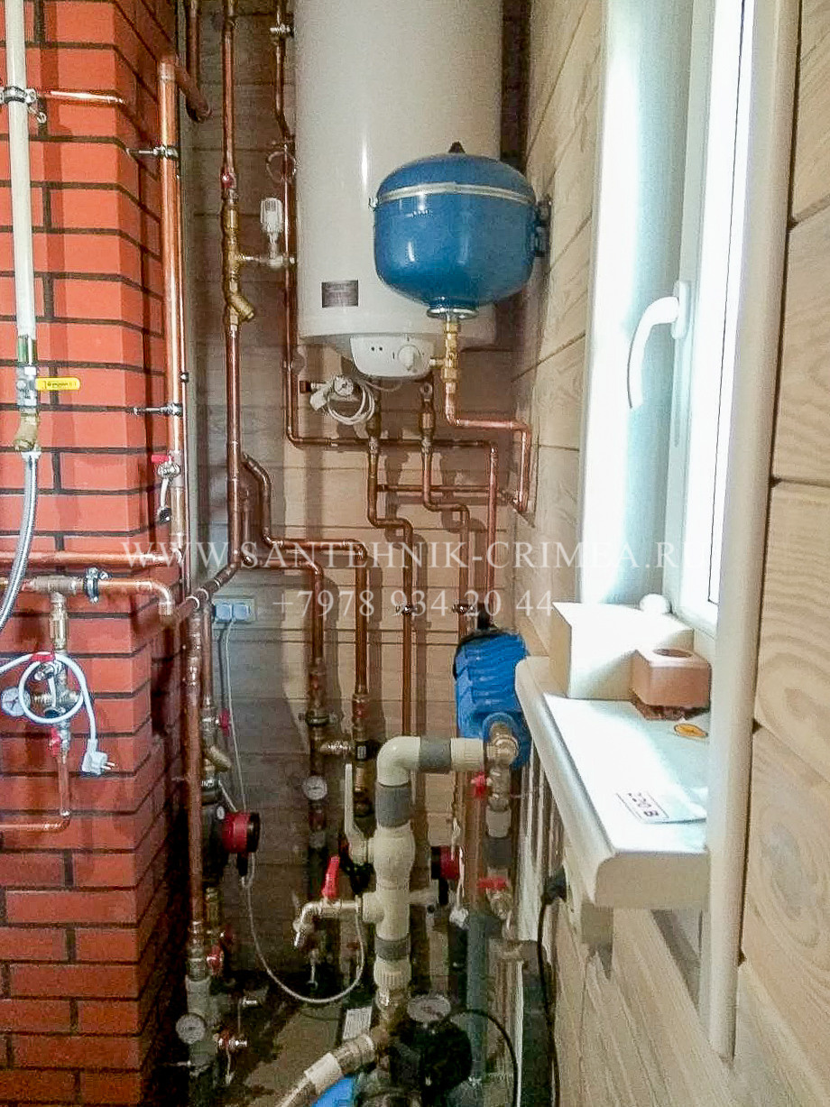 Монтаж магистралей отопления и водопровода. Сантехнические работы любой сложности. Симферополь. Крым