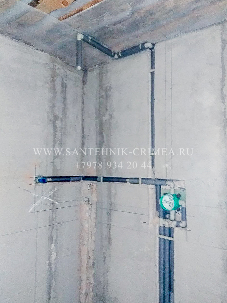 Монтаж магистралей отопления и водопровода. Сантехнические работы любой сложности. Симферополь. Крым
