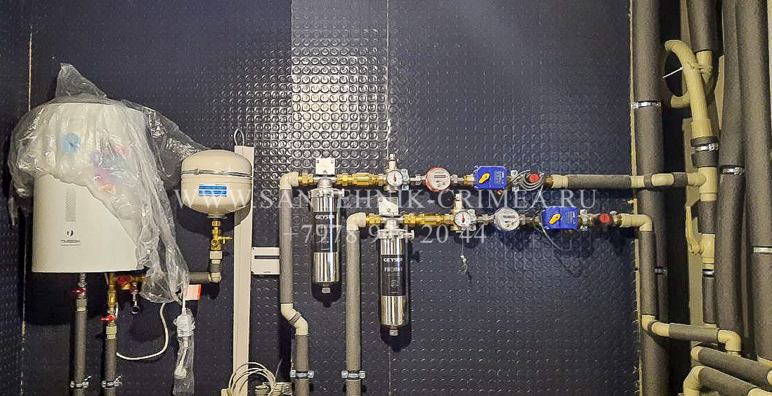 Монтаж магистралей отопления и водопровода. Сантехнические работы любой сложности. Симферополь. Крым