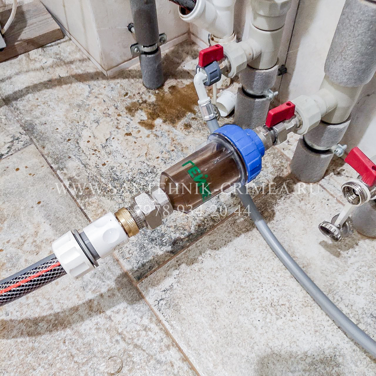 Монтаж магистралей отопления и водопровода. Сантехнические работы любой сложности. Симферополь. Крым