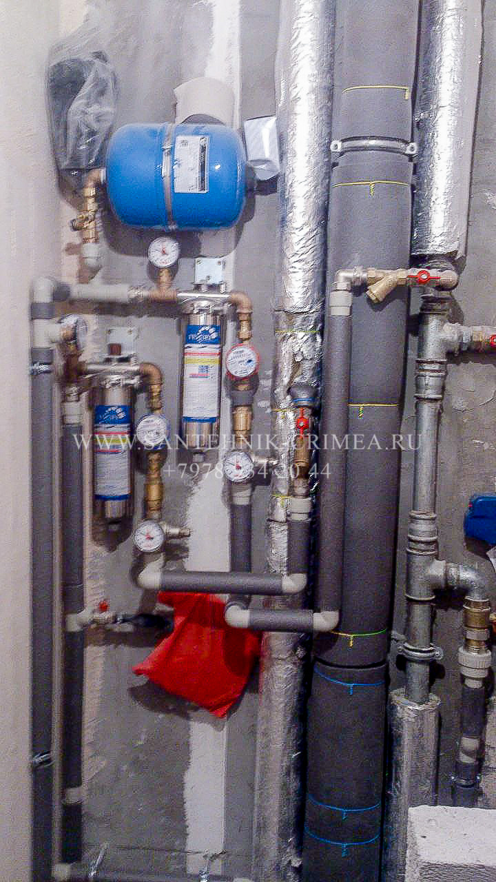 Монтаж магистралей отопления и водопровода. Сантехнические работы любой сложности. Симферополь. Крым