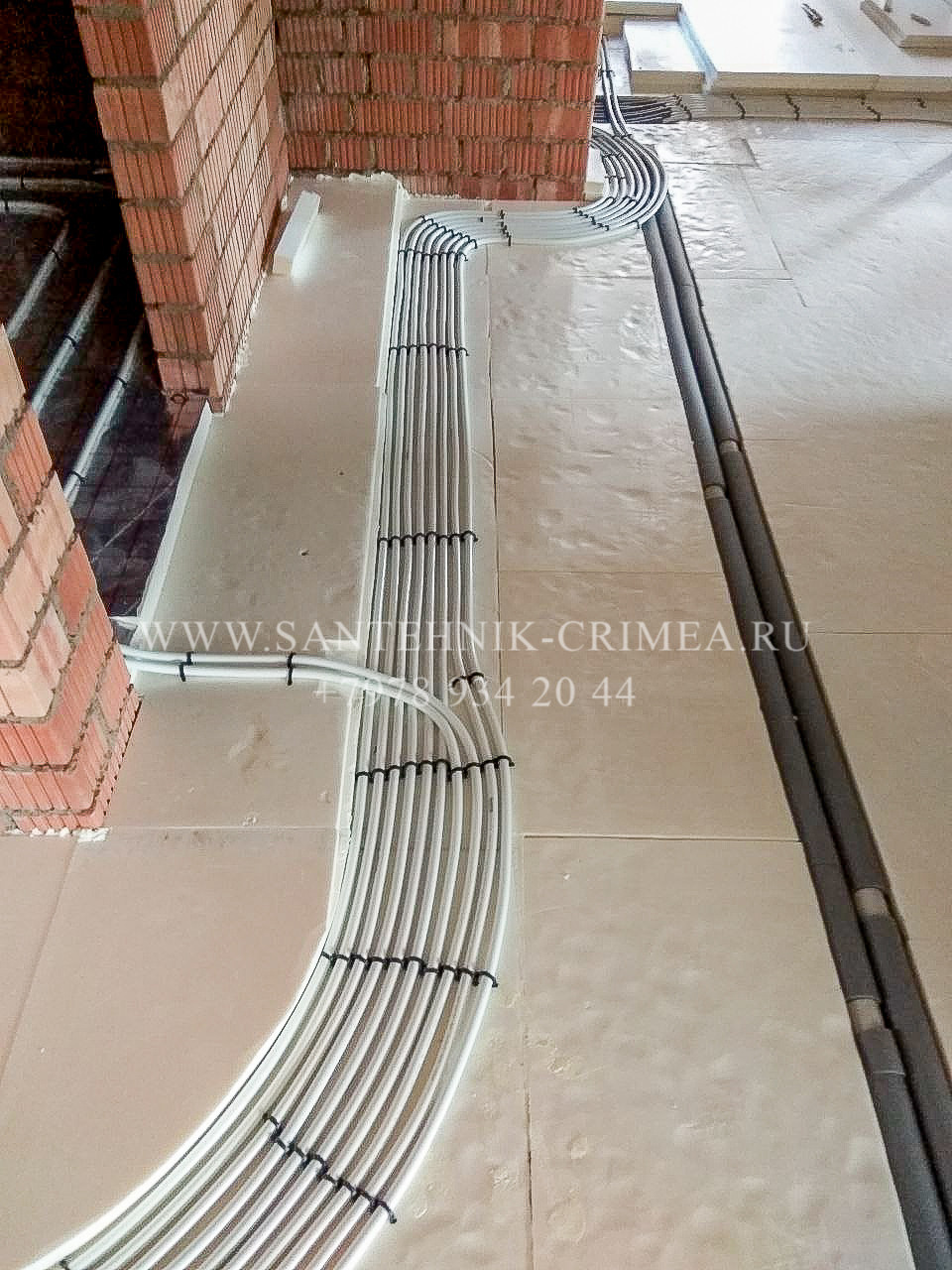 Монтаж магистралей отопления и водопровода. Сантехнические работы любой сложности. Симферополь. Крым