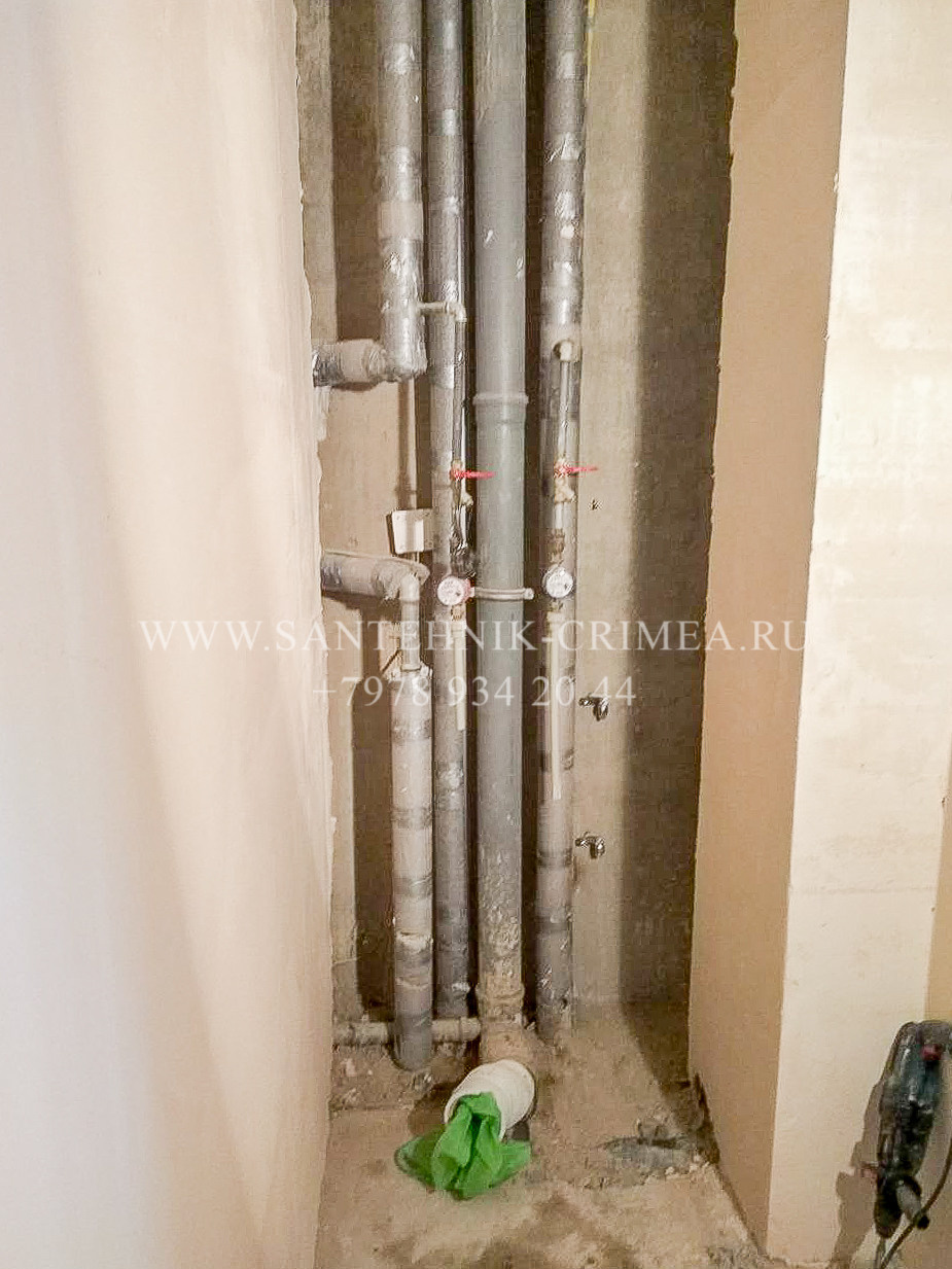 Монтаж магистралей отопления и водопровода. Сантехнические работы любой сложности. Симферополь. Крым