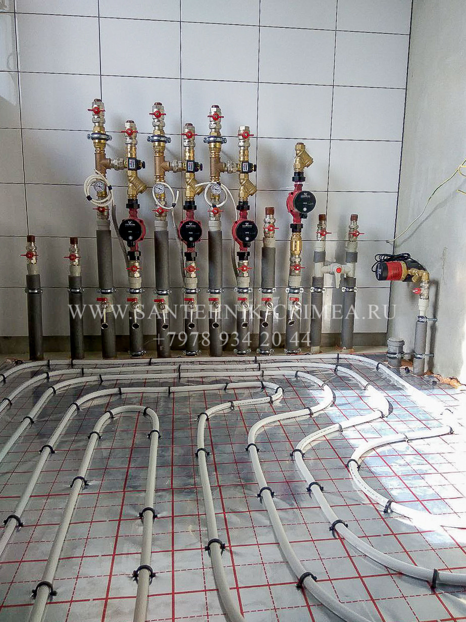 Монтаж магистралей отопления и водопровода. Сантехнические работы любой сложности. Симферополь. Крым