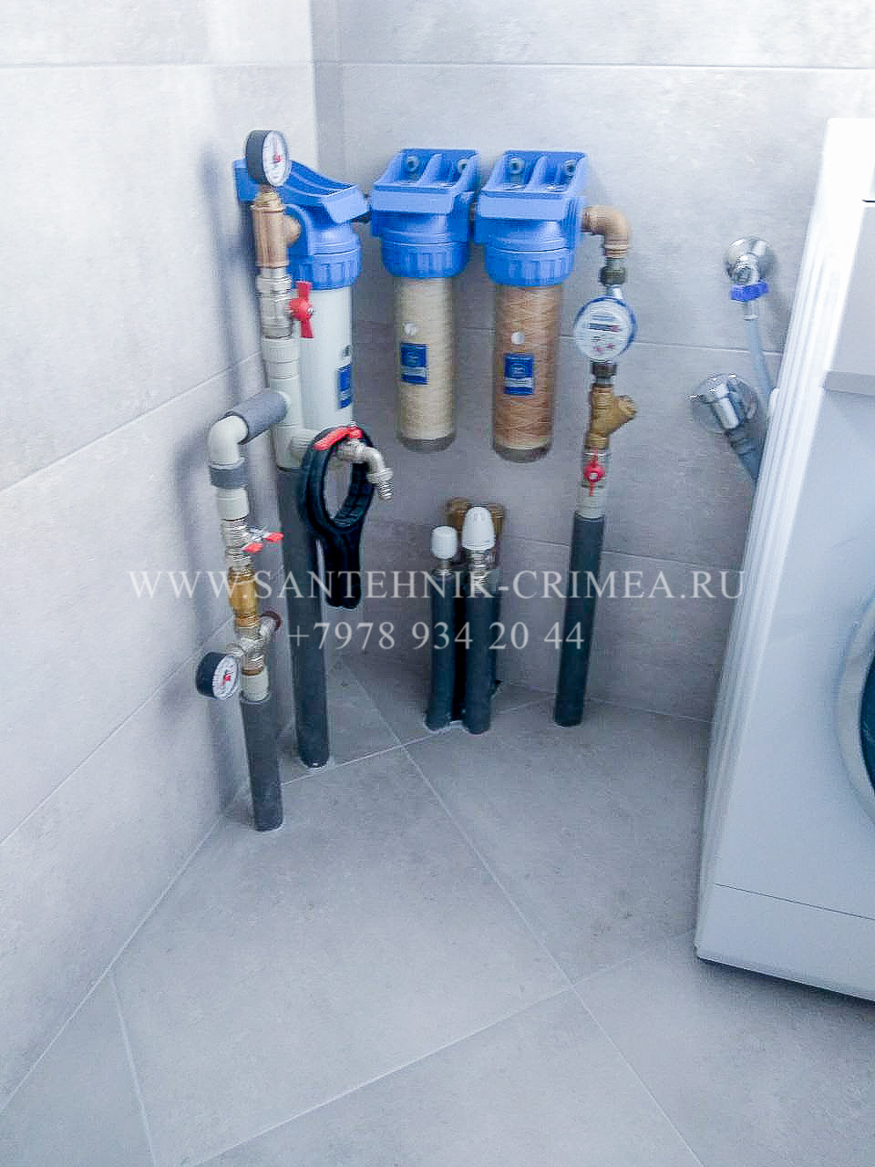 Монтаж магистралей отопления и водопровода. Сантехнические работы любой сложности. Симферополь. Крым