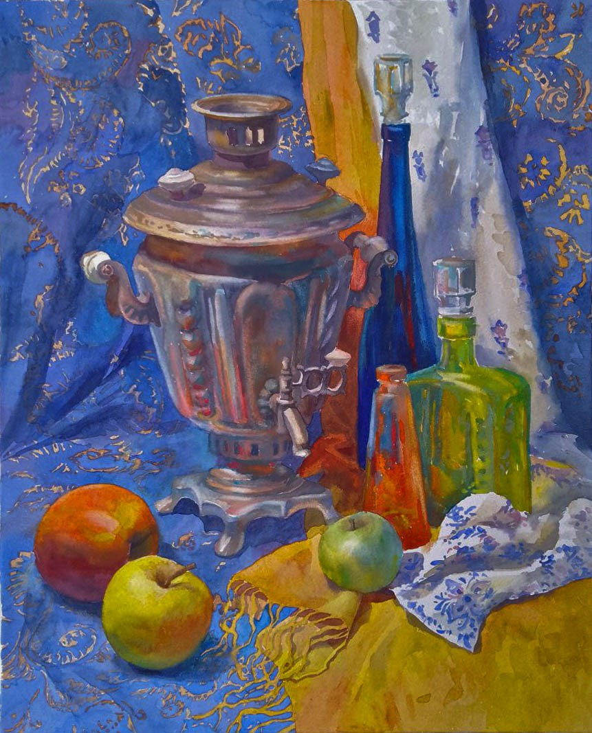 Акварельная живопись. Тихонова Анна —художник-график, художник-монументалист, живописец, педагог