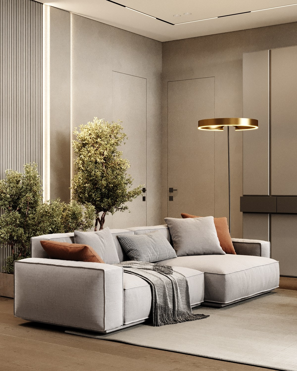 ЖК Ever 120 кв. м. Kod Interiors | Дизайнер интерьеров Кораблина Кристина