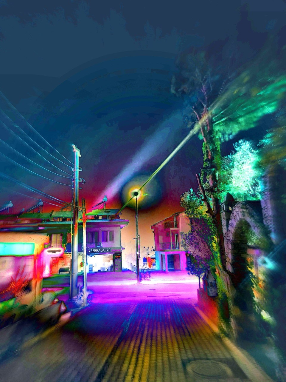 NEON LIGHT. VISUAL ARTIST