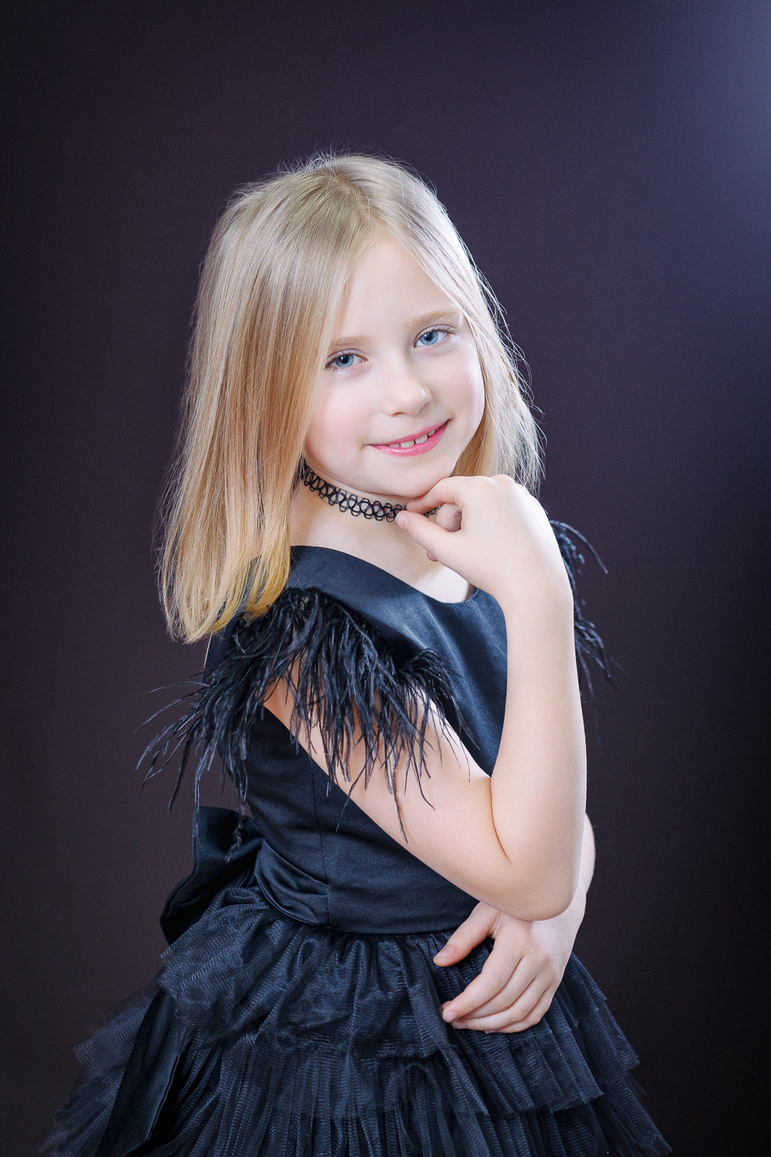 Классический детский портрет девочки
