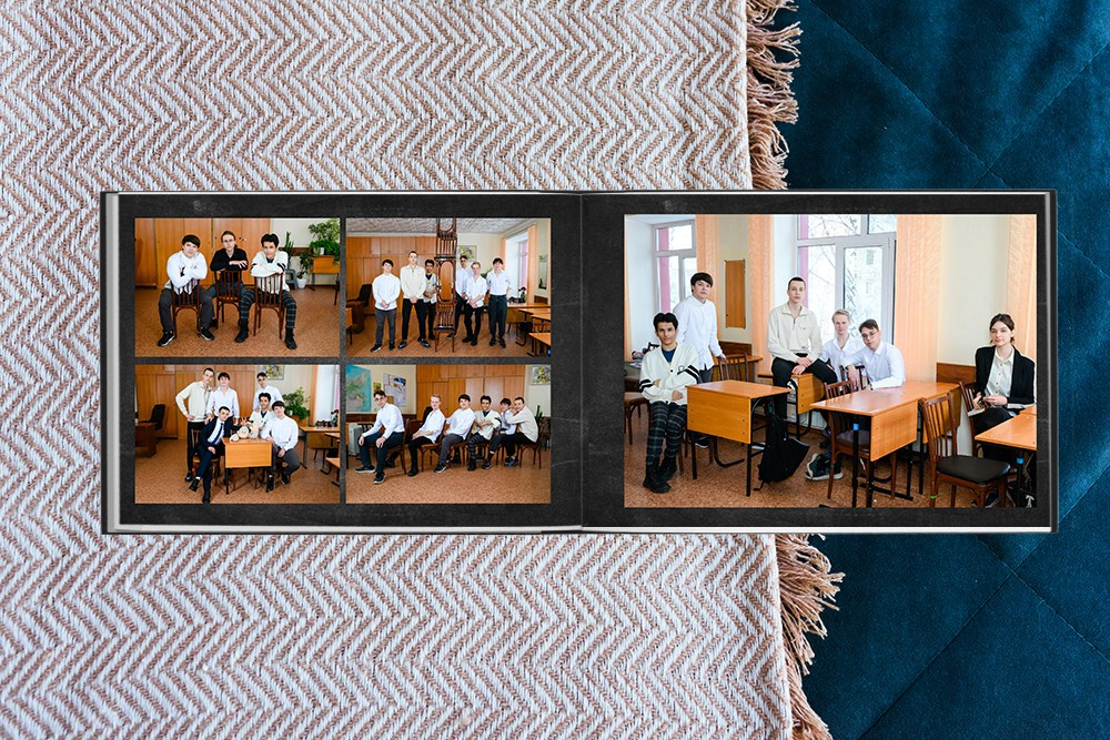 Выпускной альбом «Большой альбом про нас». Студия выпускных альбомов Ольги Галкиной. Томск